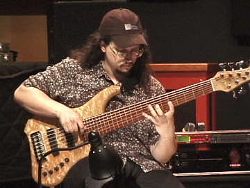 Dave at Solo Bass Night - video by Greg Linhares